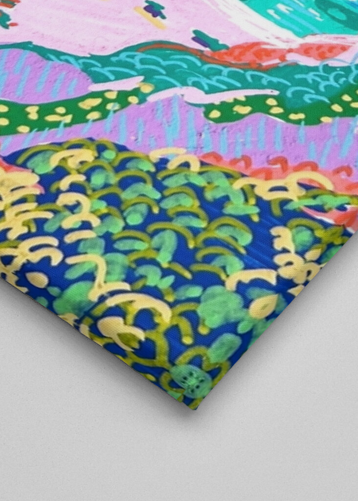 Vibrant Coastal View