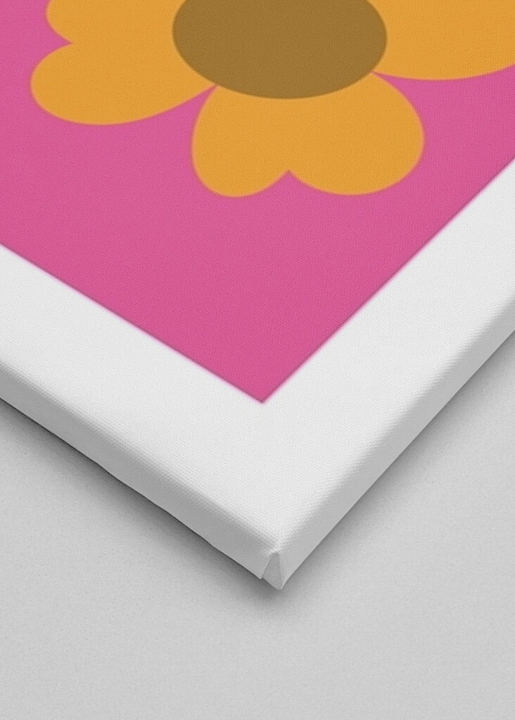 Kwiatowy Pop Art Groovy