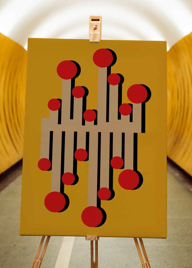 Geometric Rhythm Art