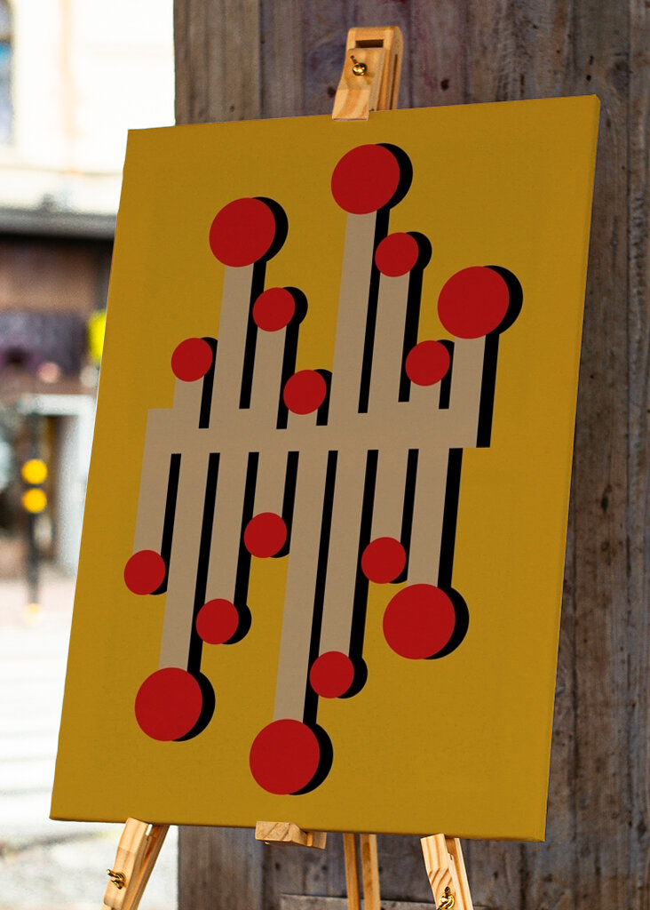 Geometric Rhythm Art