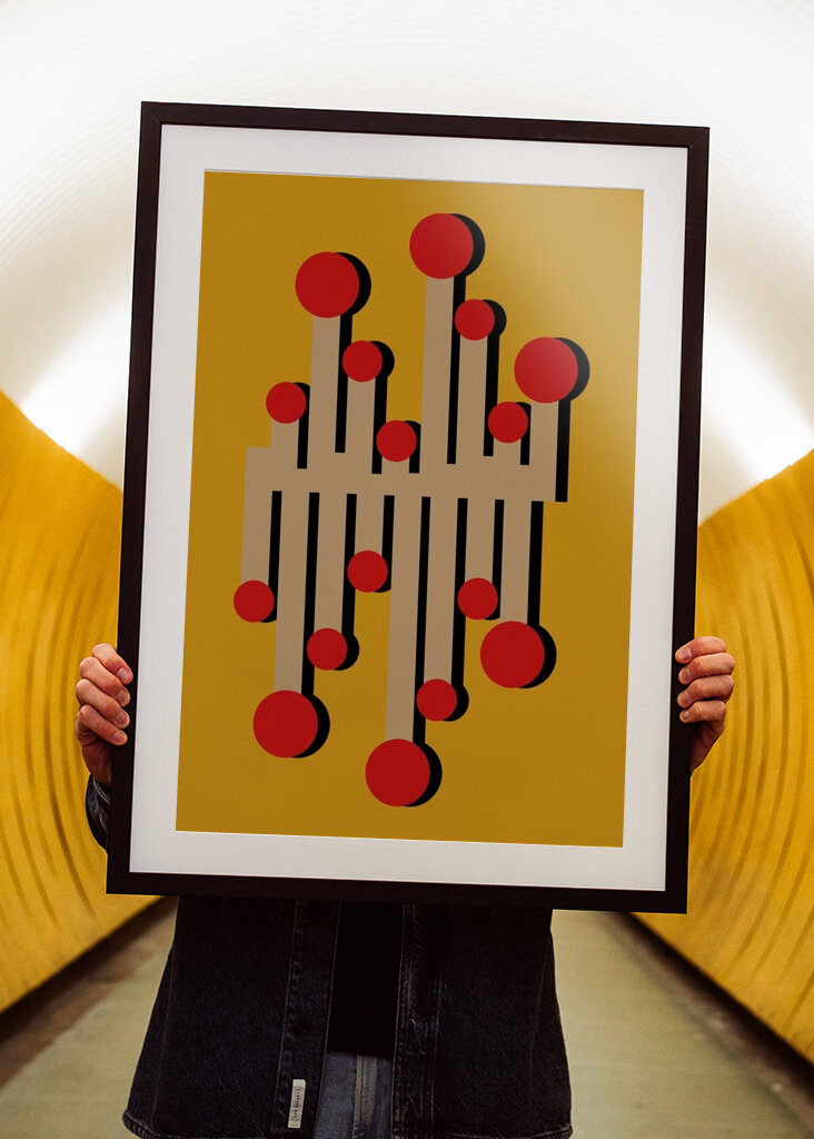 Geometric Rhythm Art