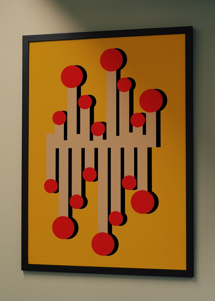 Geometric Rhythm Art