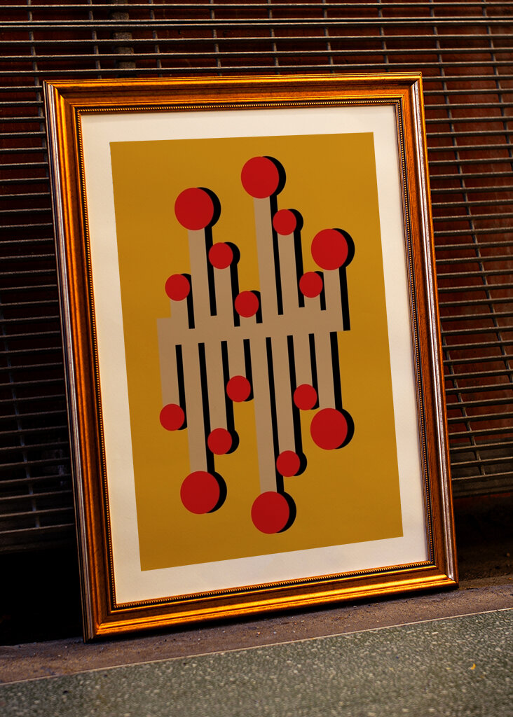 Geometric Rhythm Art