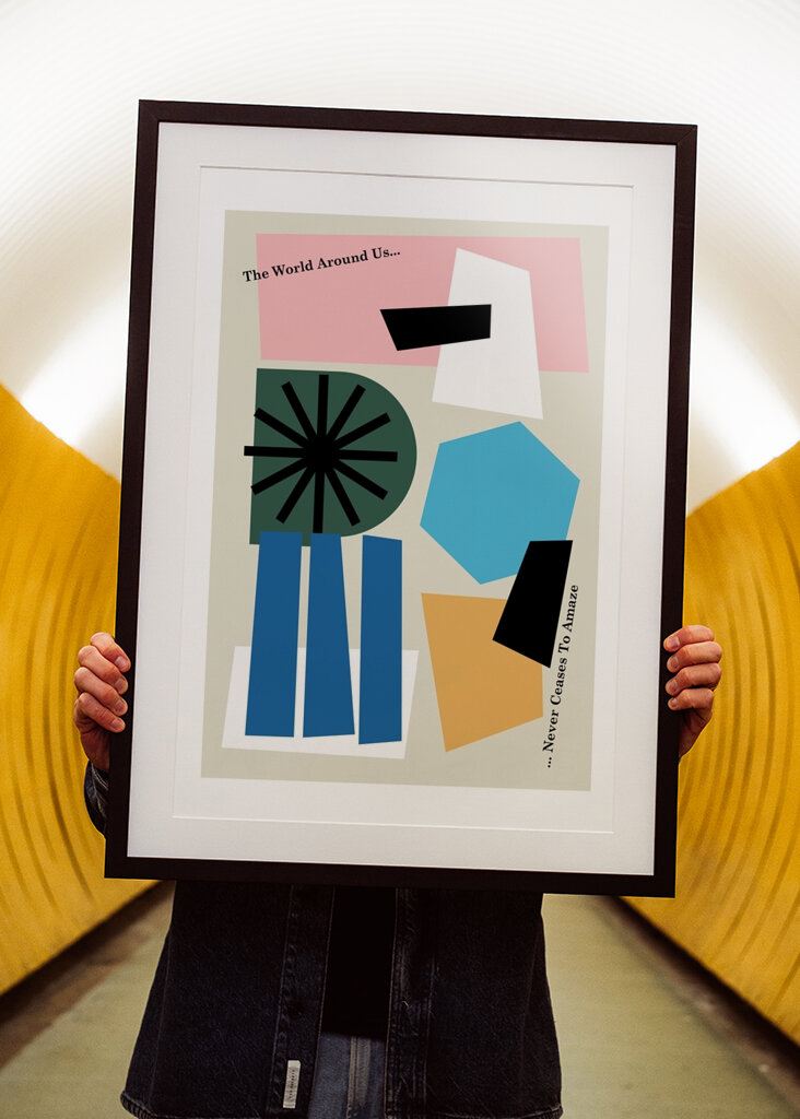 Forme astratte colorate