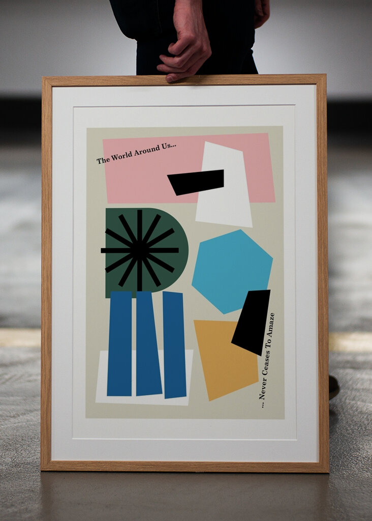 Forme astratte colorate