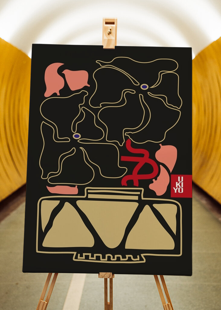 Abstraktní perokresba