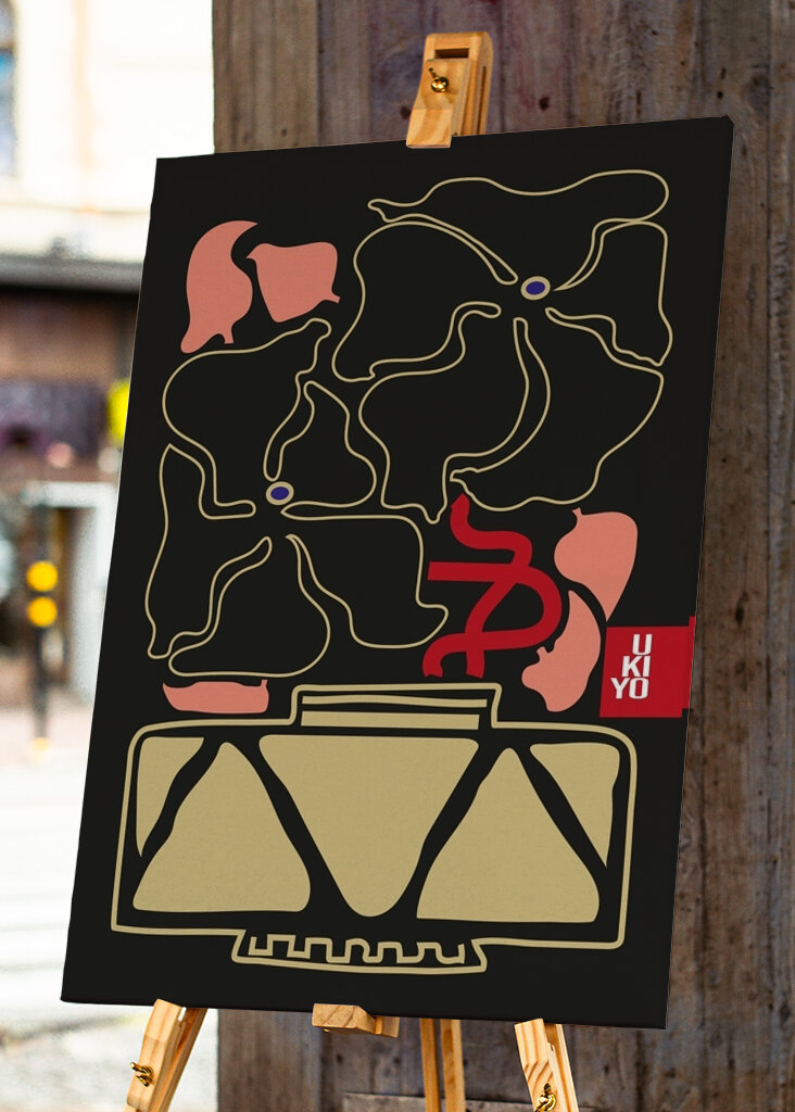 Abstraktní perokresba