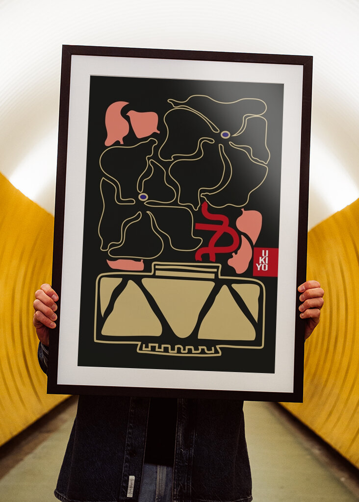 Abstraktní perokresba