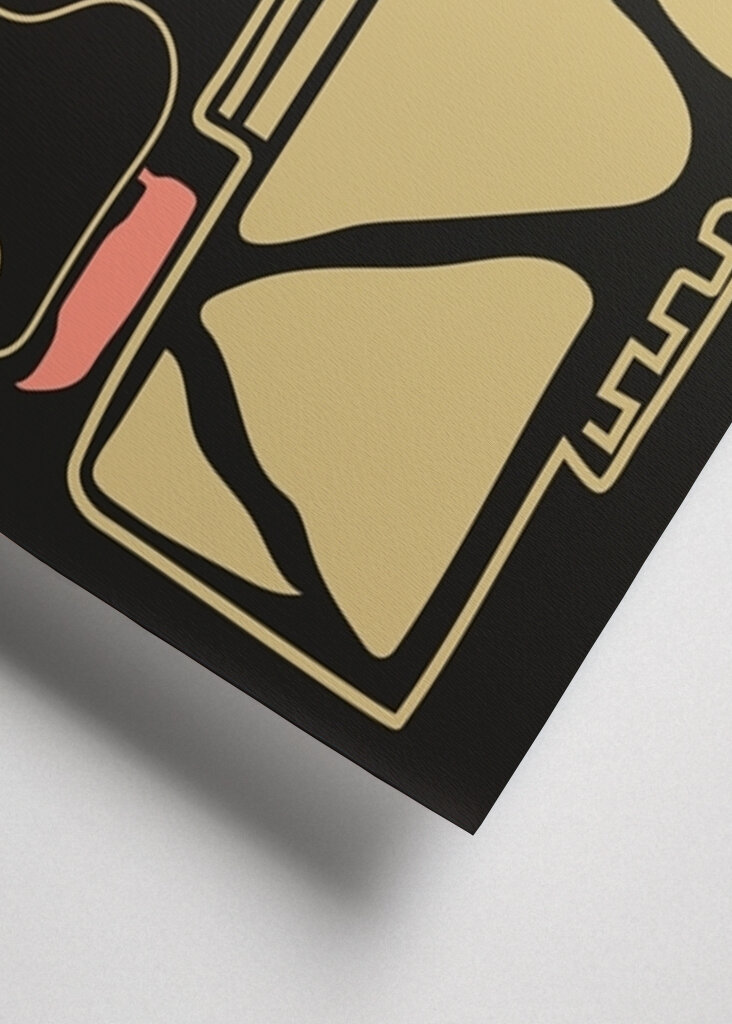 Abstraktní perokresba