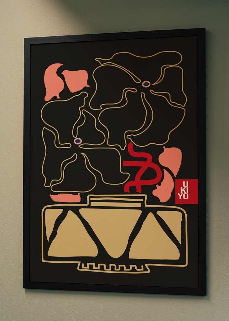 Abstraktní perokresba