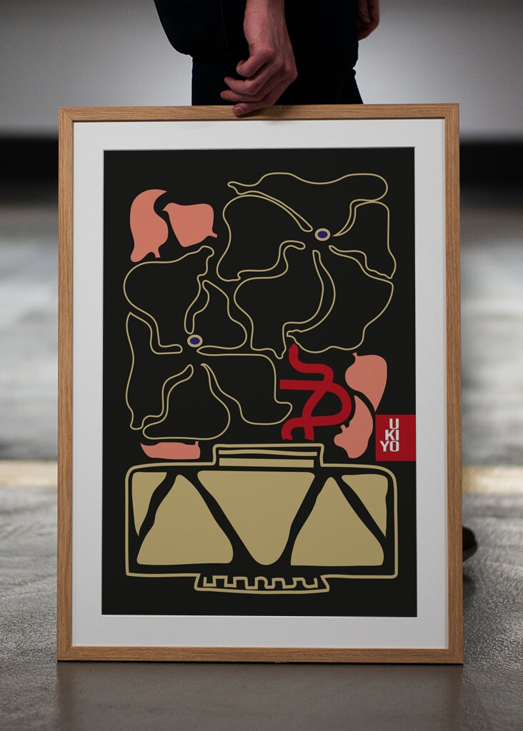 Abstraktní perokresba