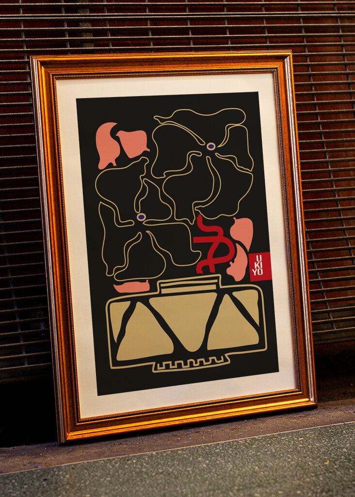 Abstraktní perokresba