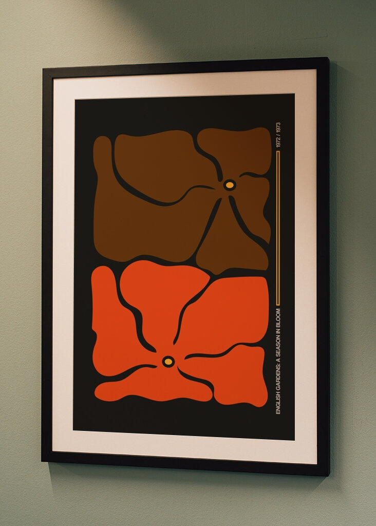 Abstrakt blomsterkunst