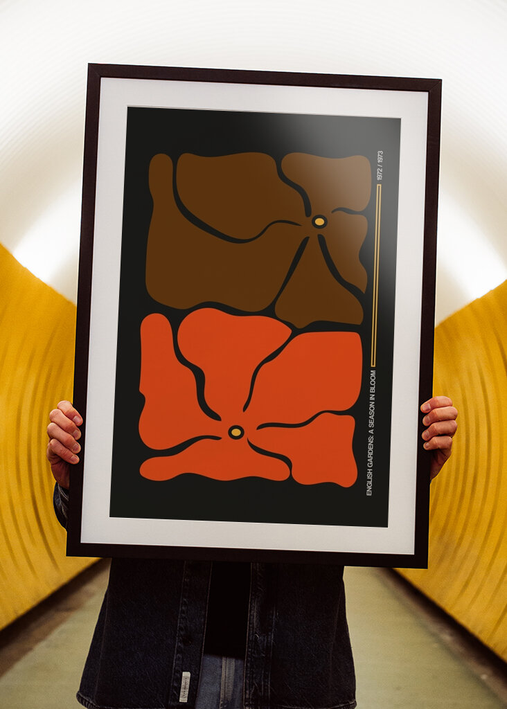 Abstrakt blomsterkunst