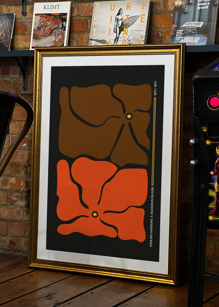 Abstrakt blomsterkunst