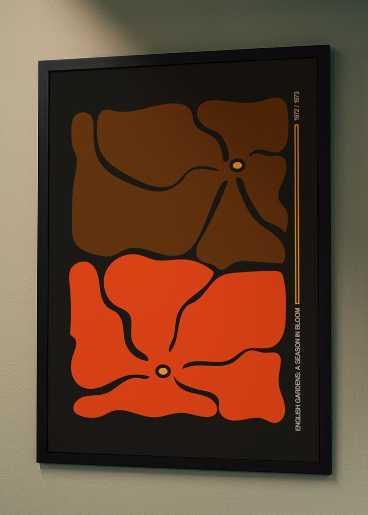 Abstrakt blomsterkunst