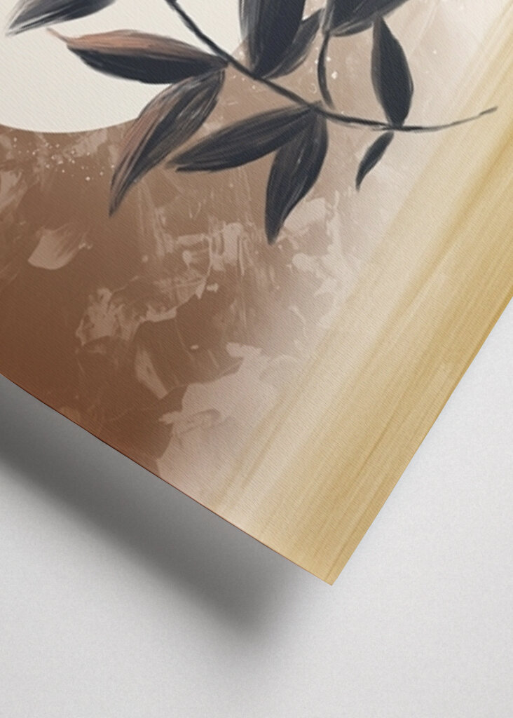 Bladet abstrakt kunst