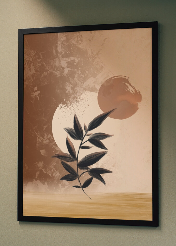 Bladet abstrakt kunst