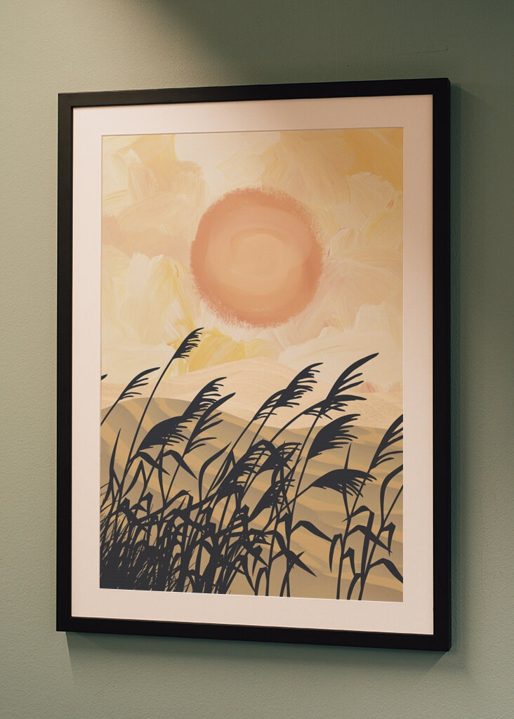 Sunlit Serenity Canvas