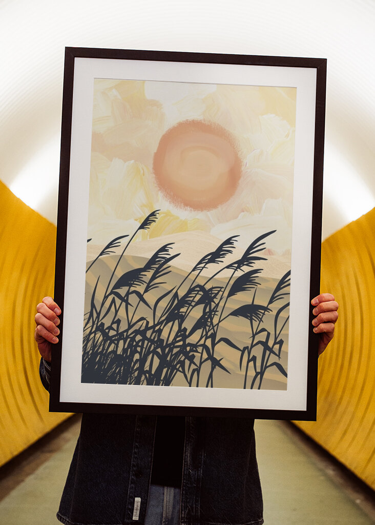 Sunlit Serenity Canvas