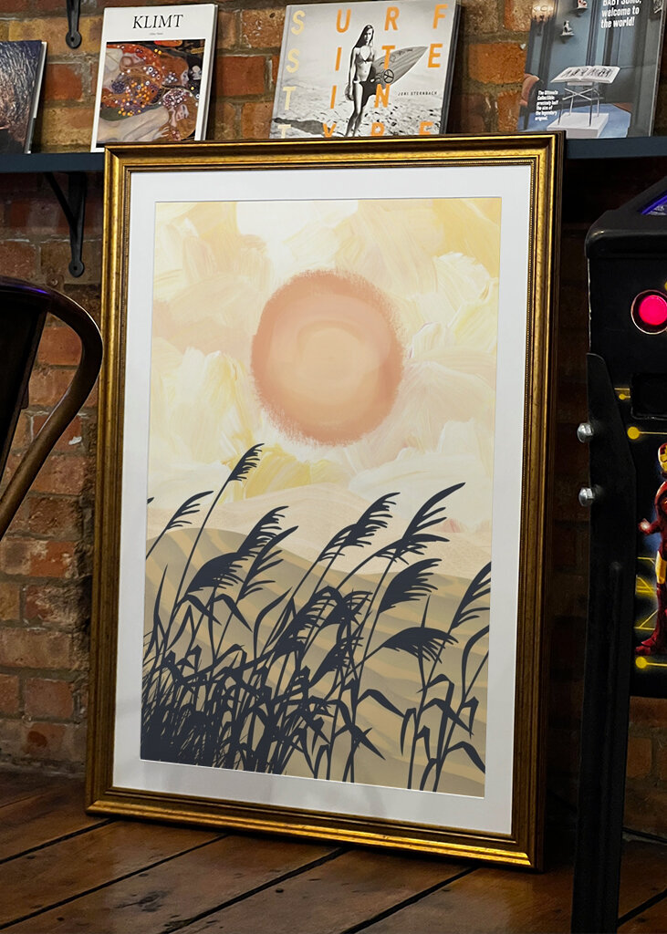 Sunlit Serenity Canvas