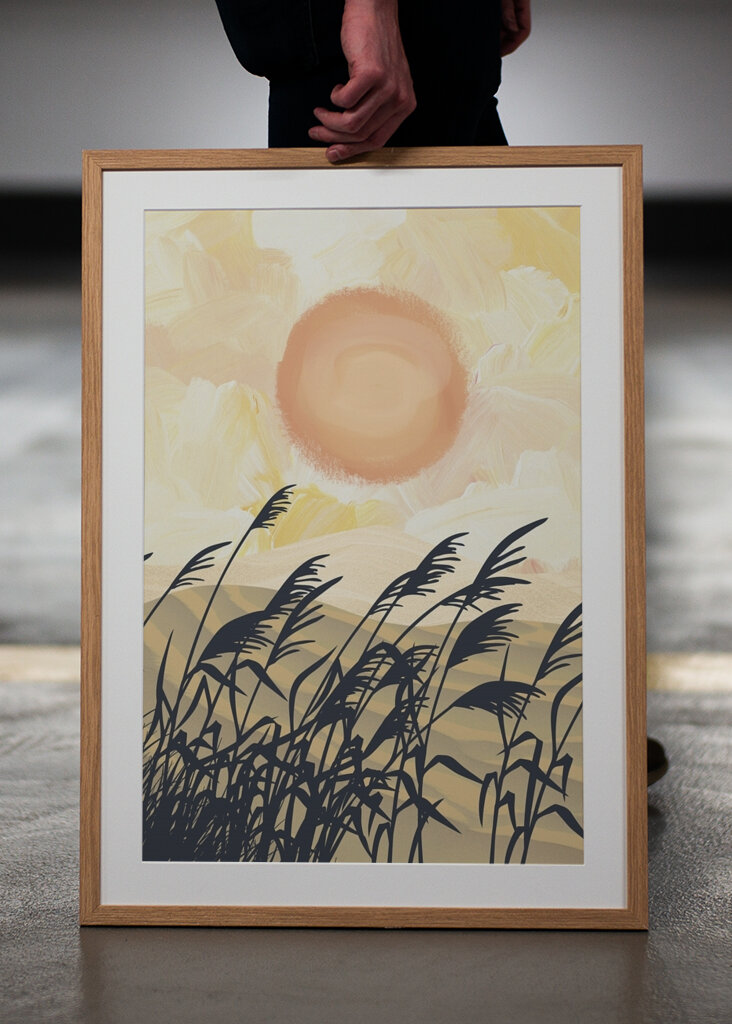 Sunlit Serenity Canvas