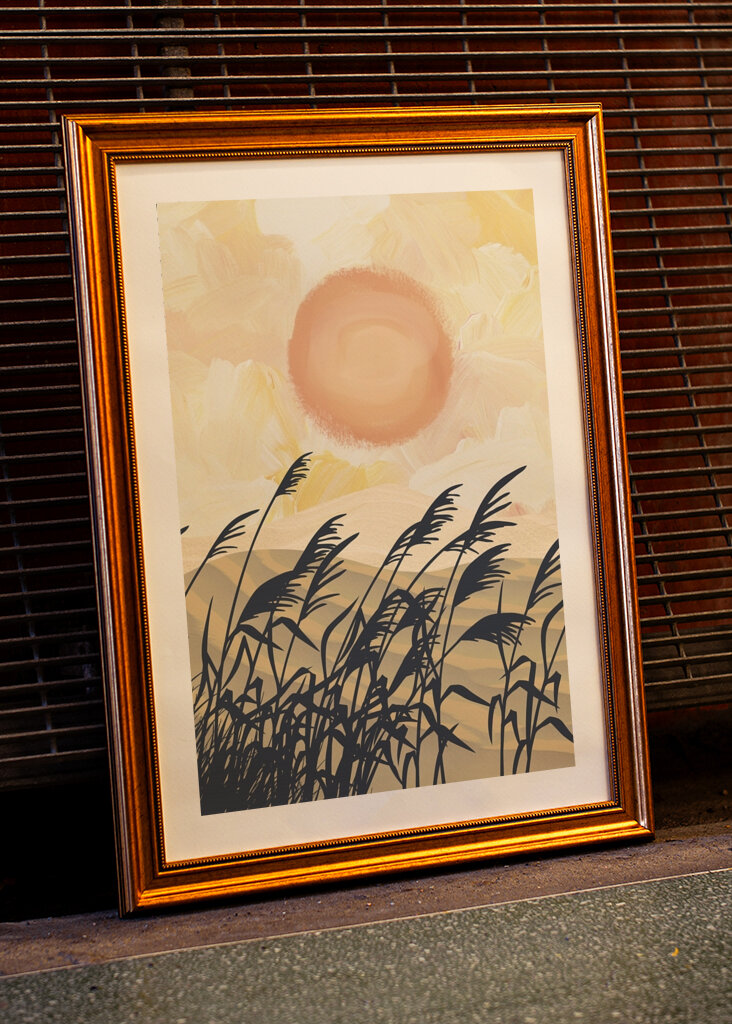 Sunlit Serenity Canvas