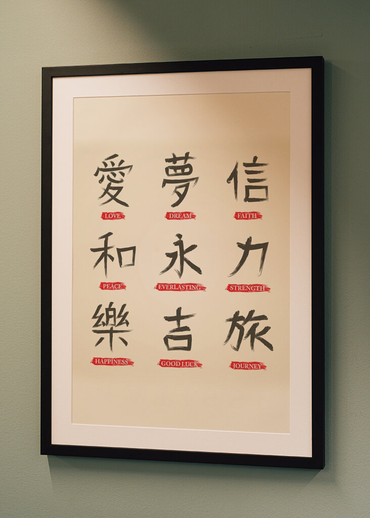 Kanji Inspiration Art