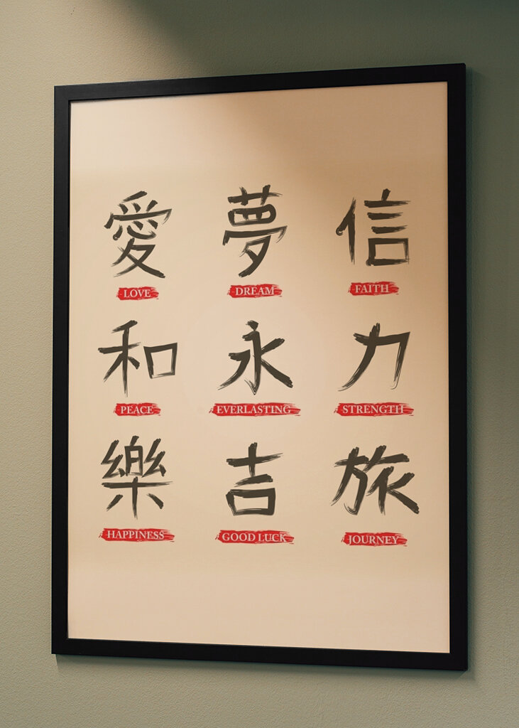 Kanji Inspiration Art