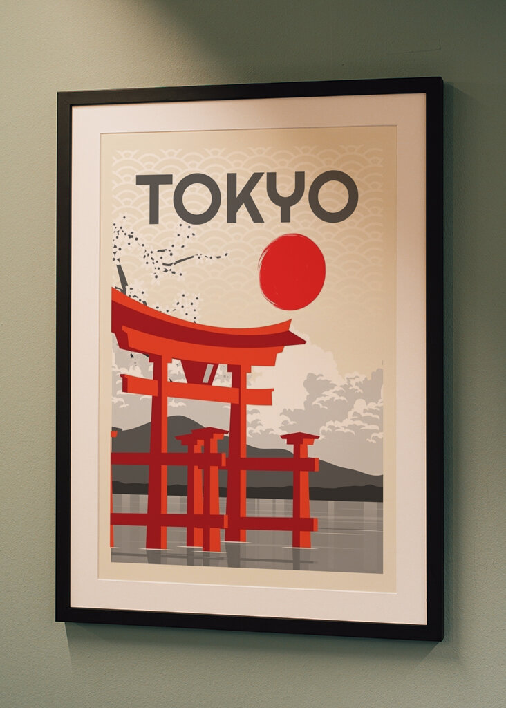 Tokijské červené umenie Torii