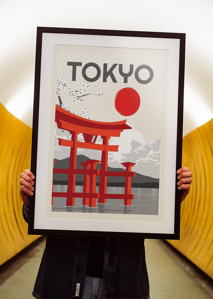 Tokijské červené umenie Torii