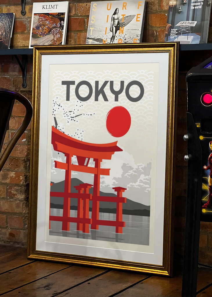 Tokijské červené umenie Torii