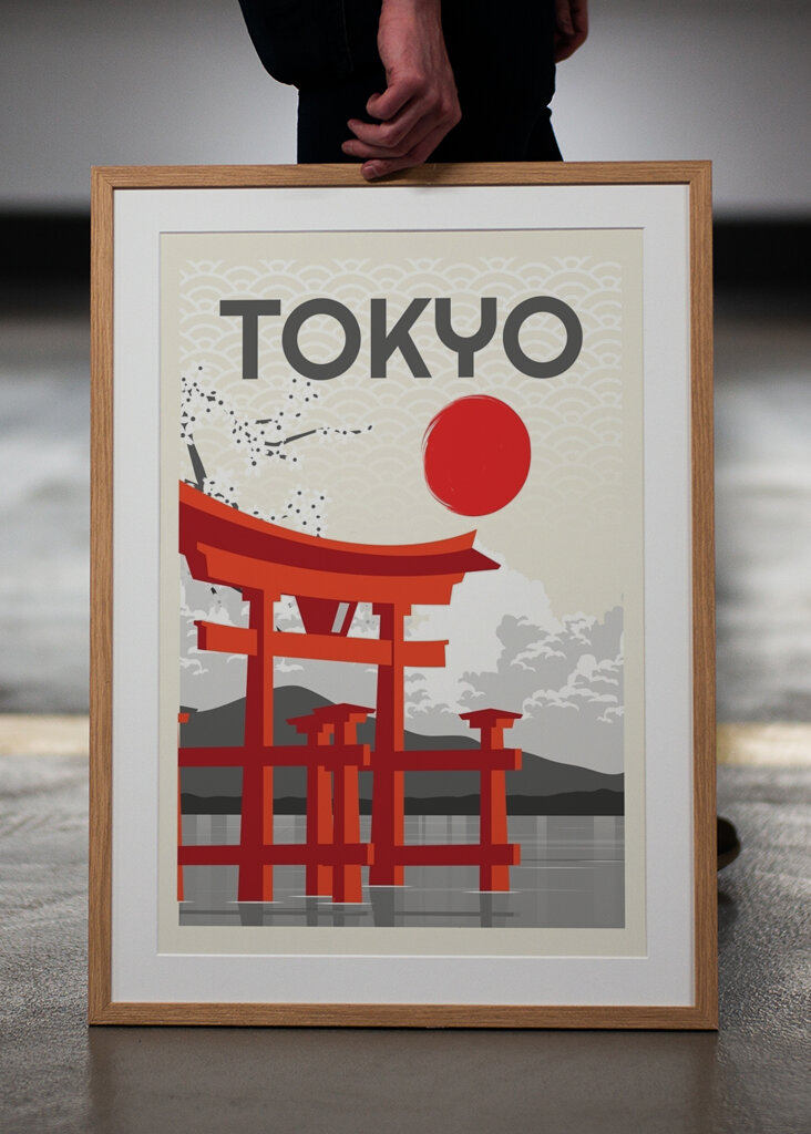 Tokijské červené umenie Torii