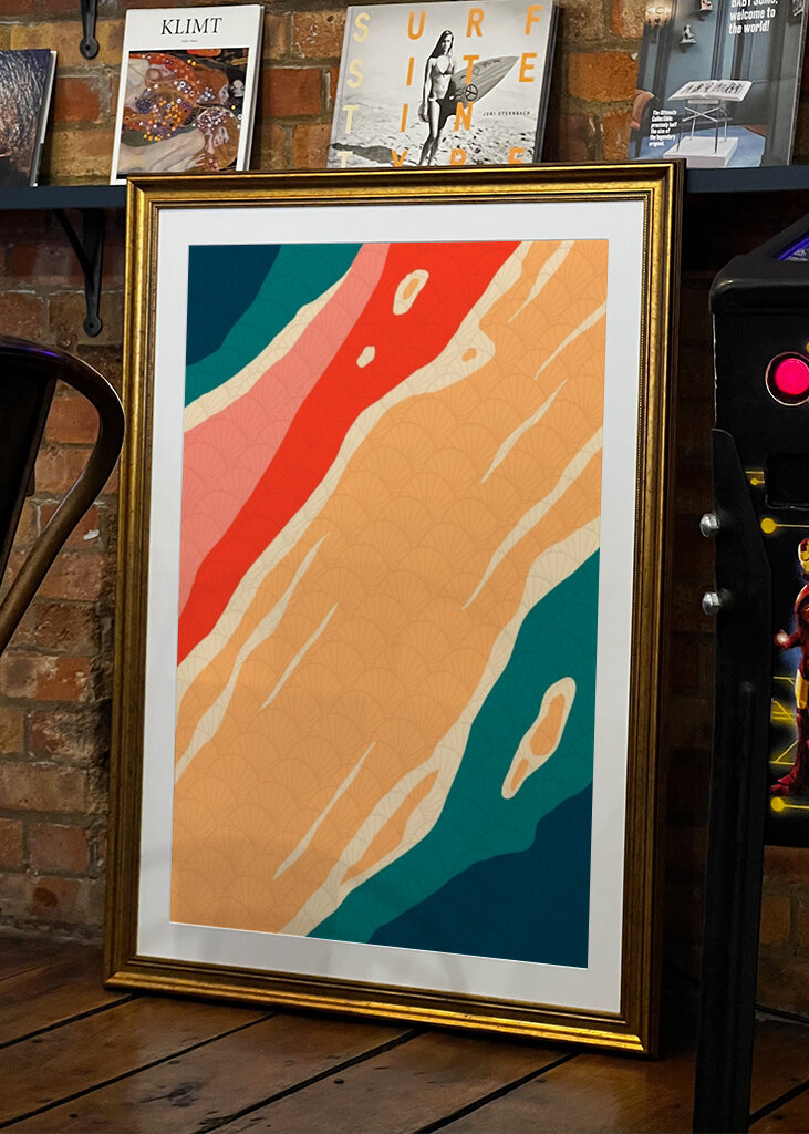 Vibrant Abstract Waves