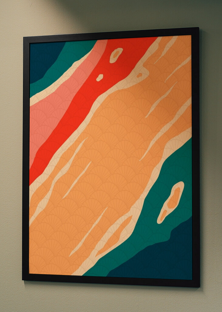 Vibrant Abstract Waves