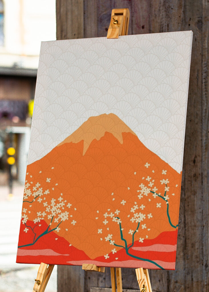 Sakura Mountain Art