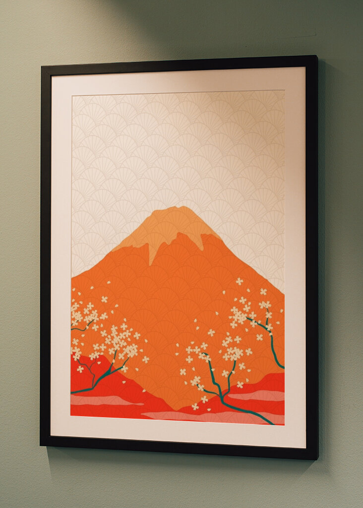 Sakura Mountain Art