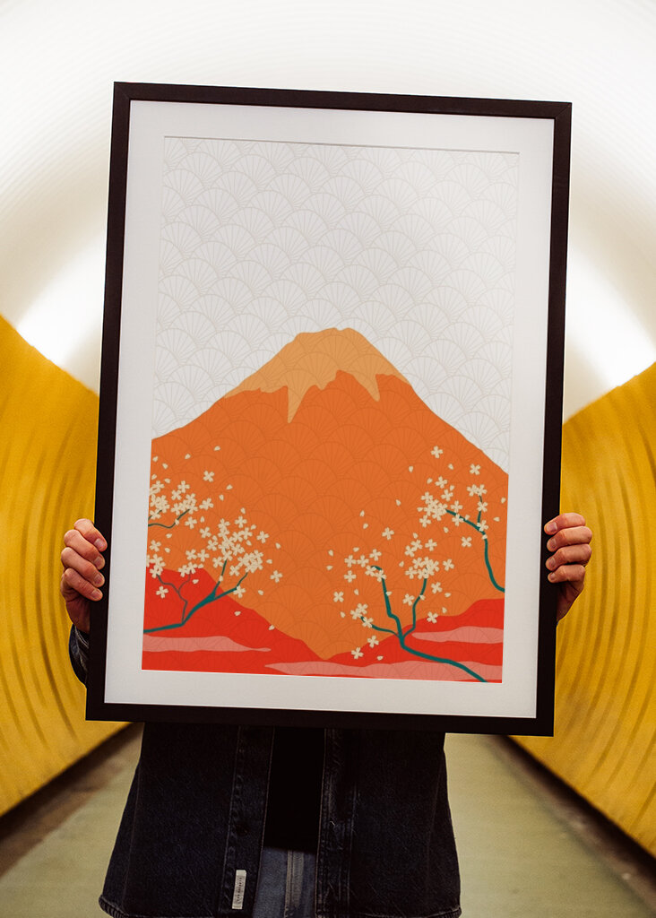 Sakura Mountain Art