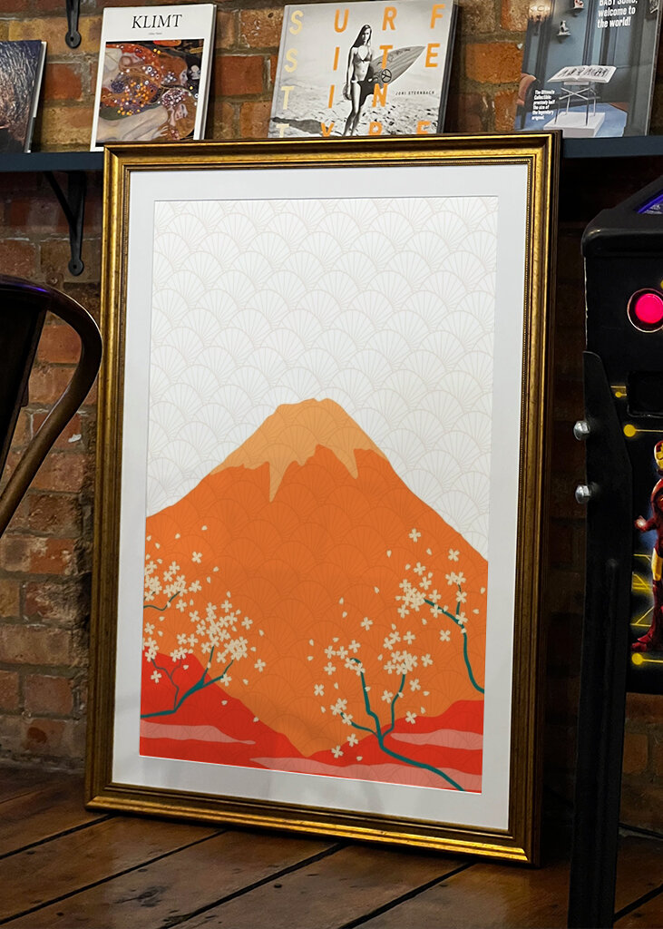 Sakura Mountain Art