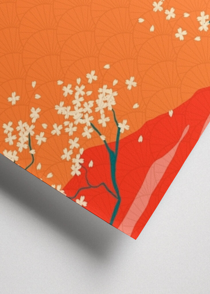 Sakura Mountain Art
