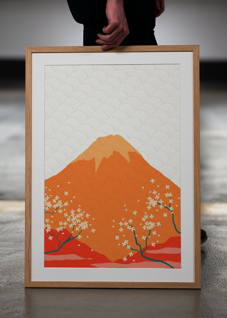 Sakura Mountain Art