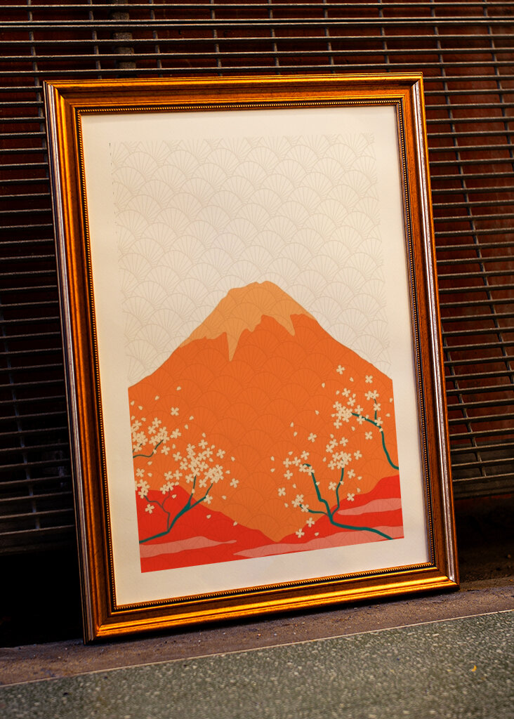 Sakura Mountain Art