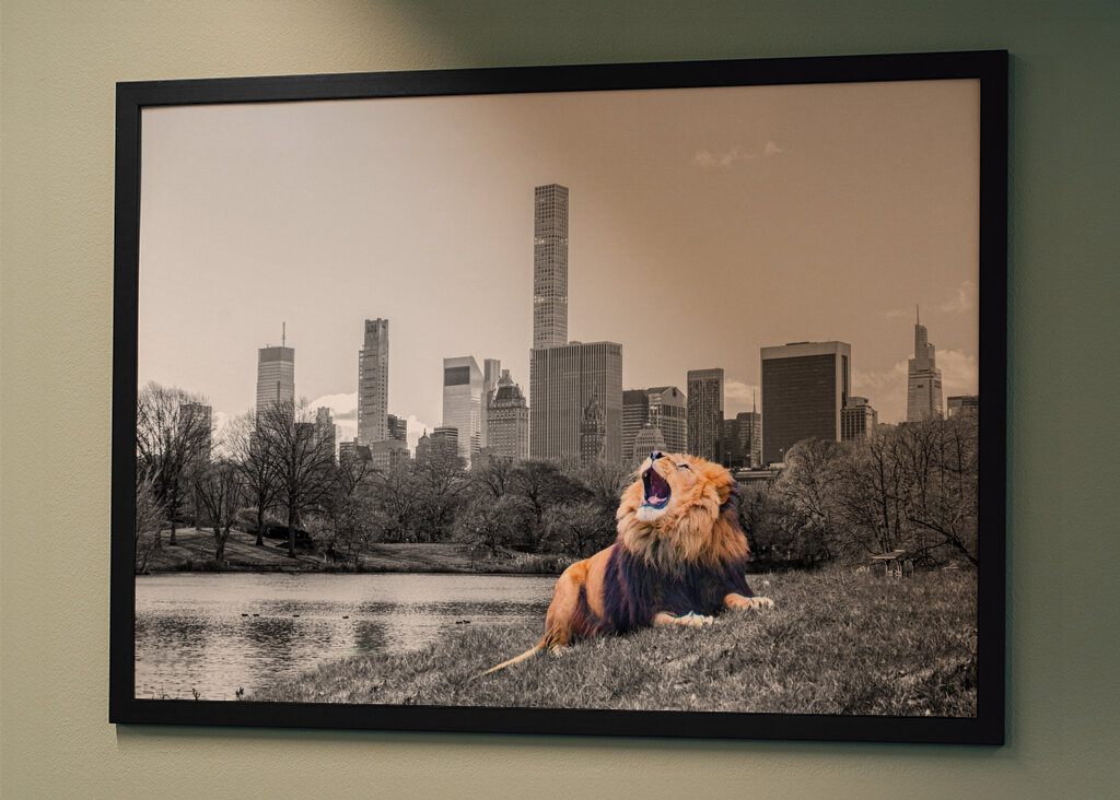 Lejonet ryter i staden