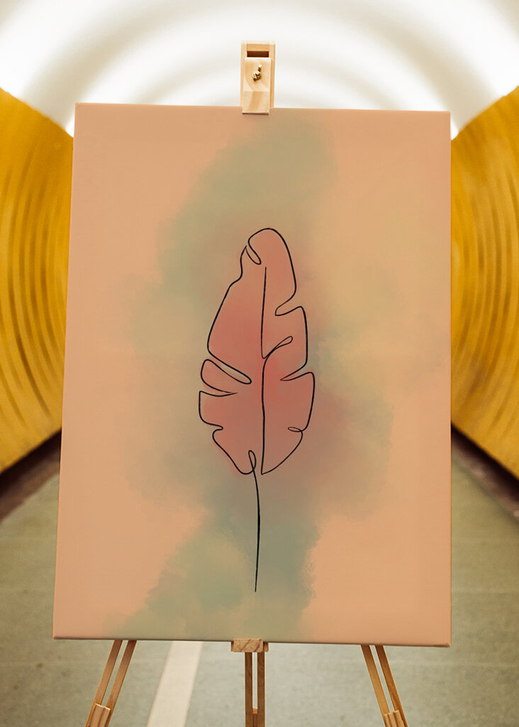 Minimální listová kresba