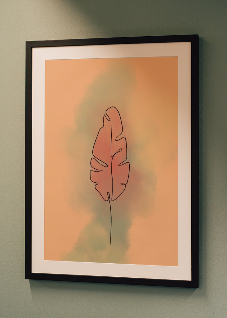 Minimální listová kresba