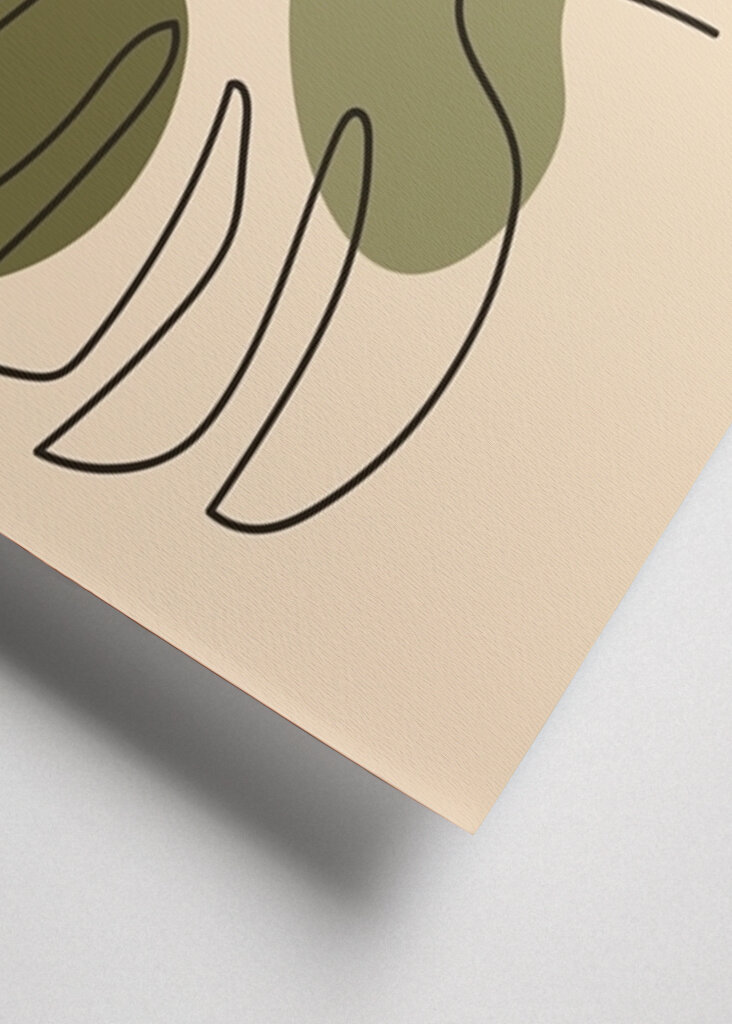 Abstraktní listové umění