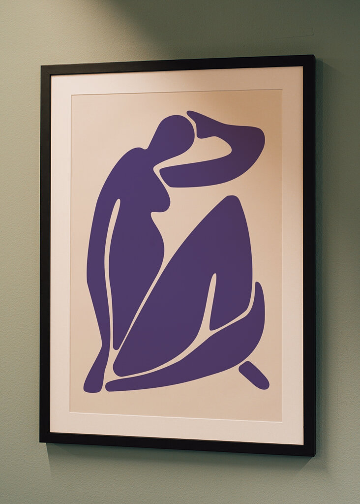 Kék alak tanulmány