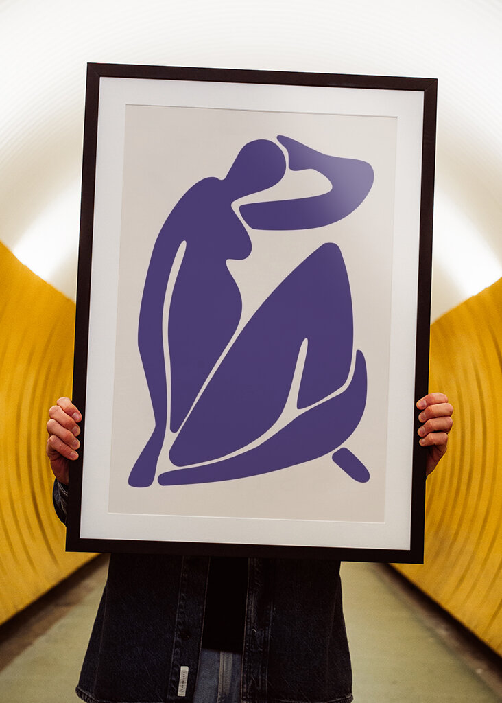 Kék alak tanulmány