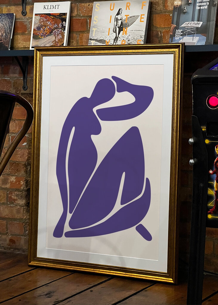 Kék alak tanulmány