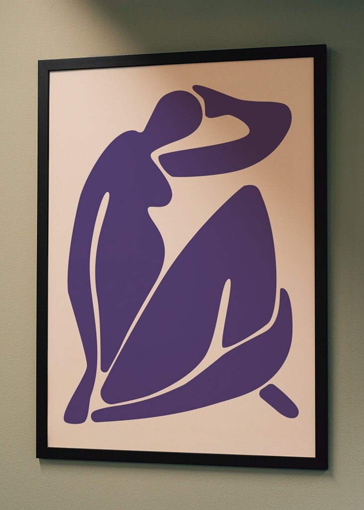 Kék alak tanulmány